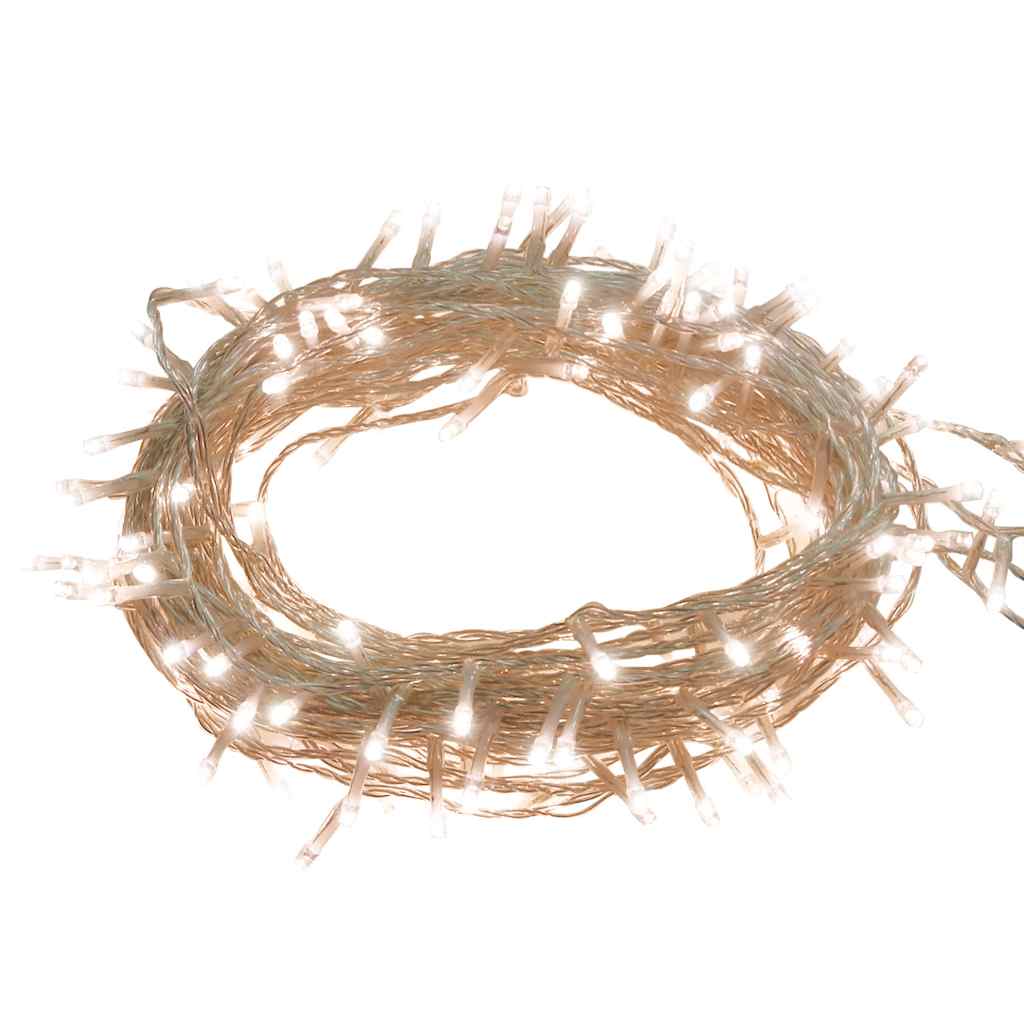 Vidaxl Garland léger avec 150 LEDS blanc chaud 15 M PVC