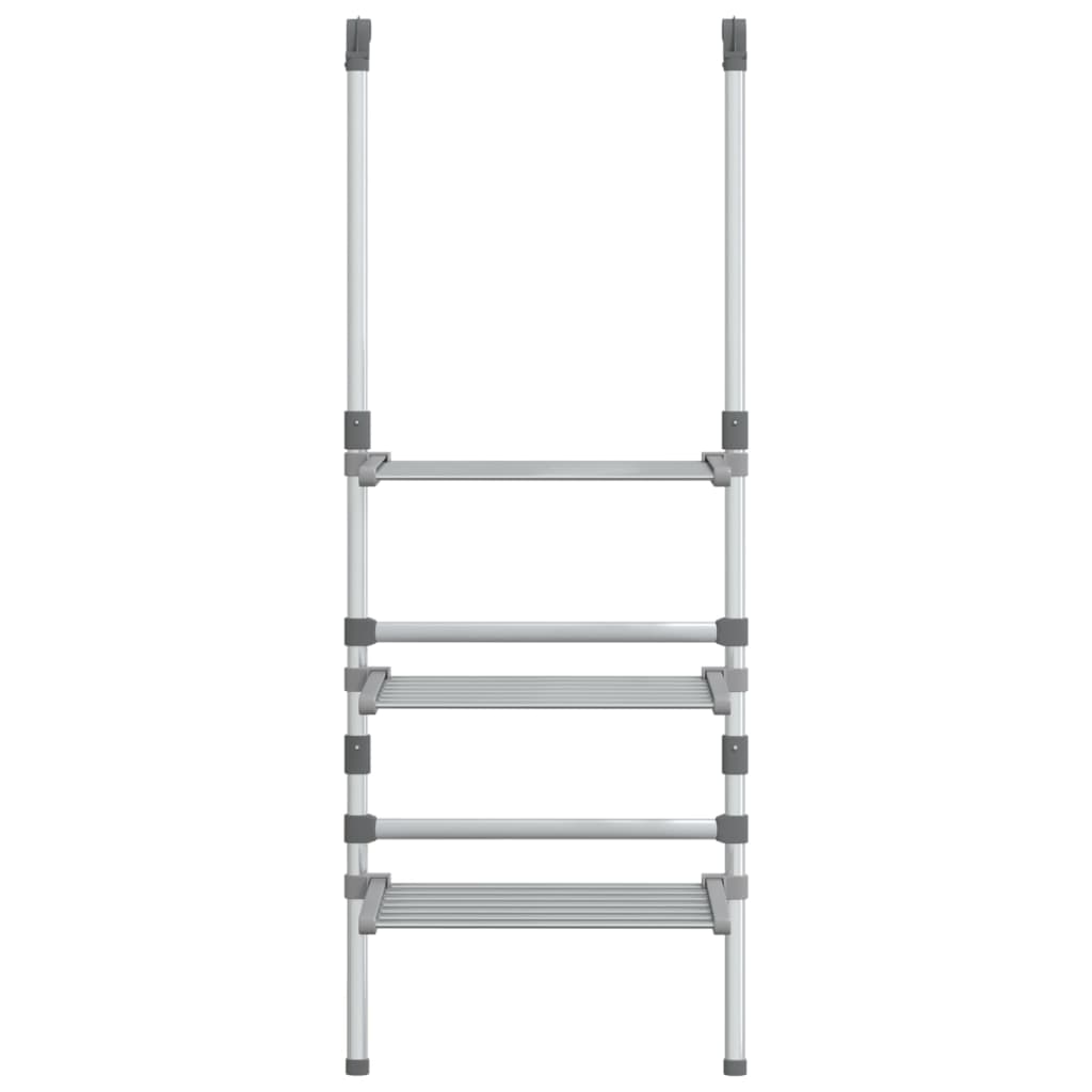 VidaXL étendoir 3 couches suspendu en aluminium