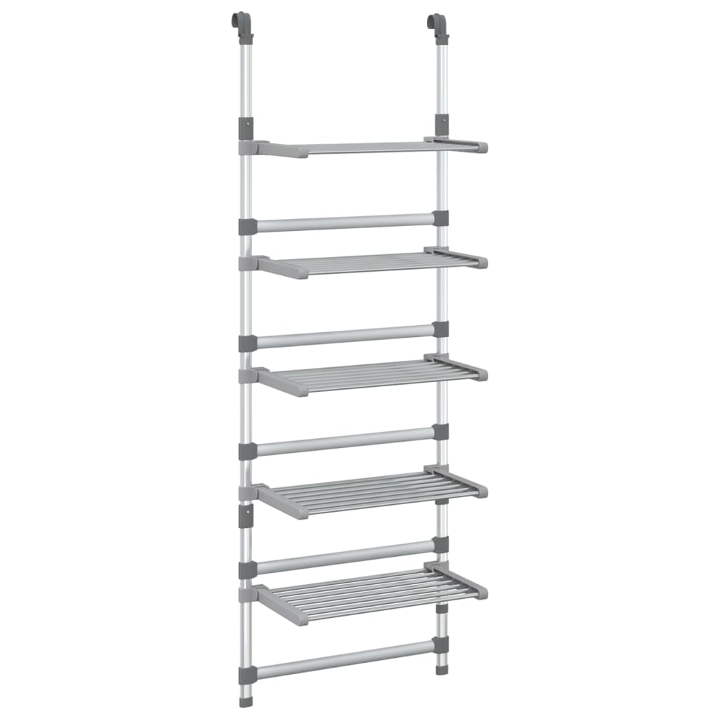 VidaXL étendoir 5 couches suspendu en aluminium