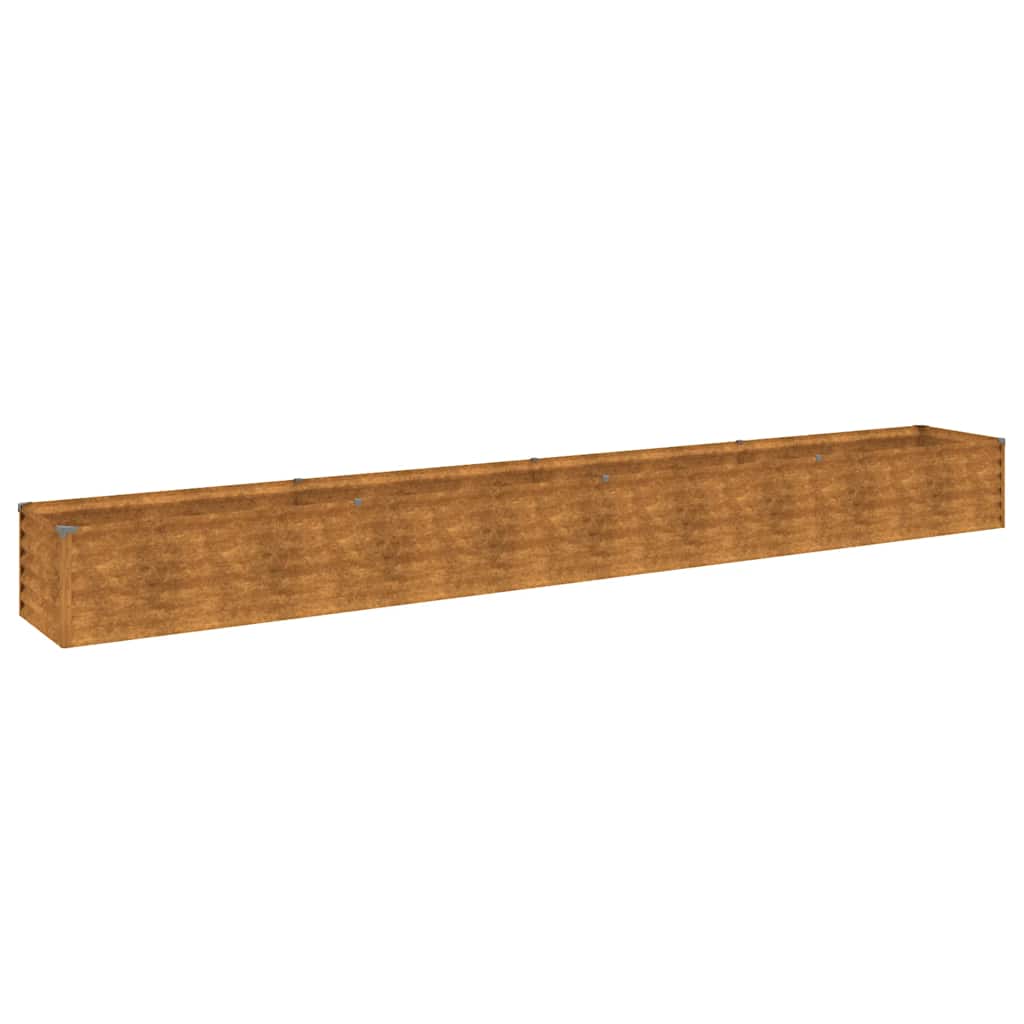 INSERT PLANTER VIDAXL 386X50X36 CM CORTENSTAAL