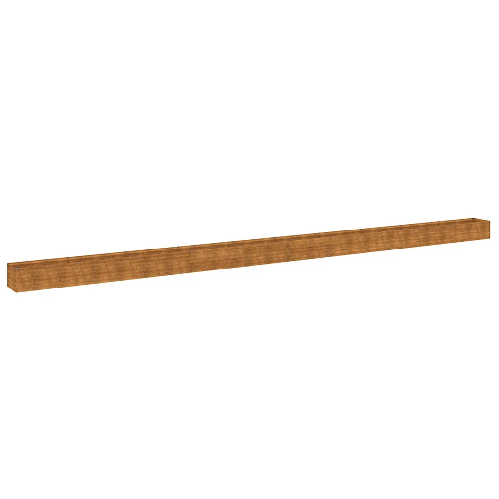 VidaXL jardinière surélevée 960x50x36 cm acier corten
