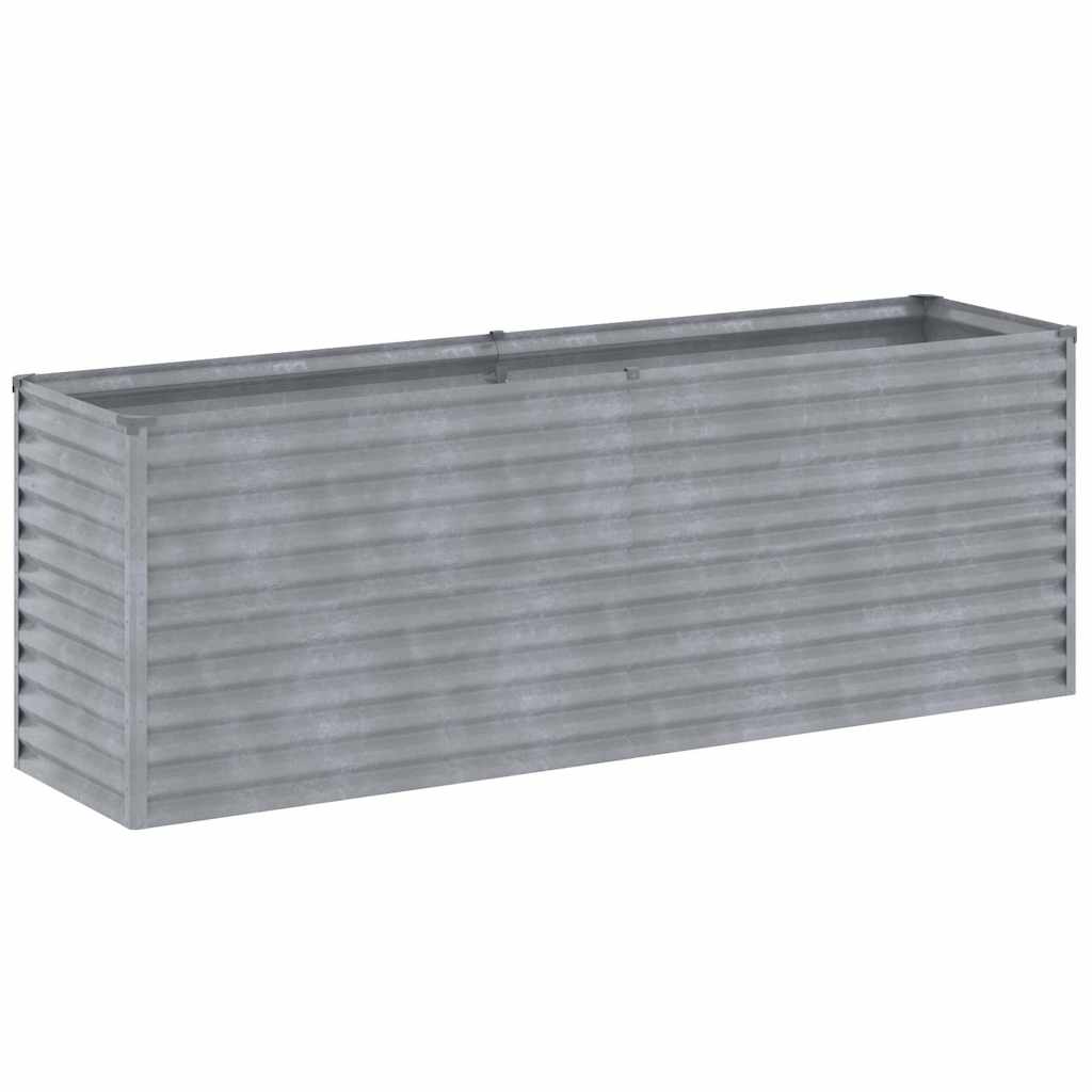 Vidaxl Planter élevé 196x50x69 cm Cortenstaal