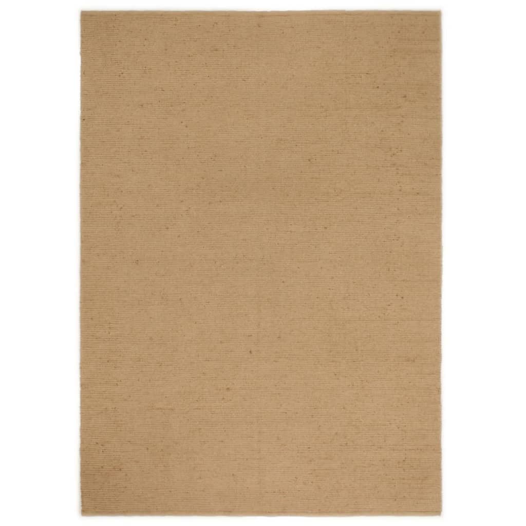 Vidaxl Rug Loop Pool Pool fait à la main 200x300 cm Jute et Coton