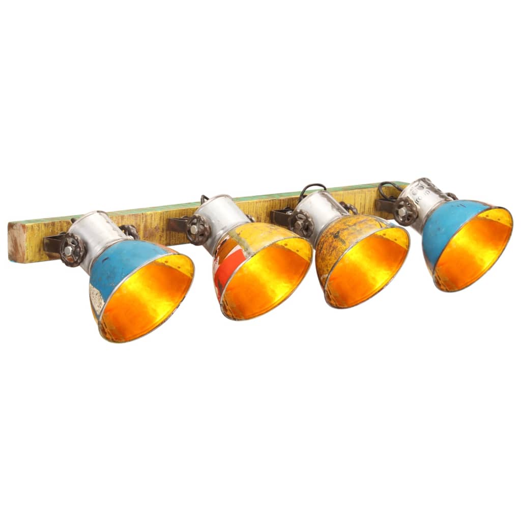 Vidaxl Wall Lamp Industrial E27 90x25 cm Multi-Colord