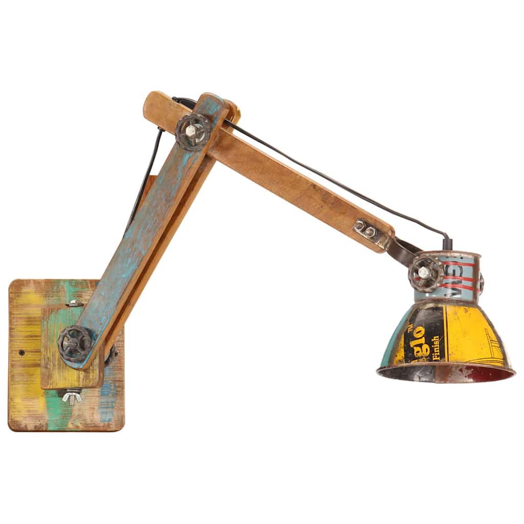 Vidaxx applique industrielle ronde E27 multicolore