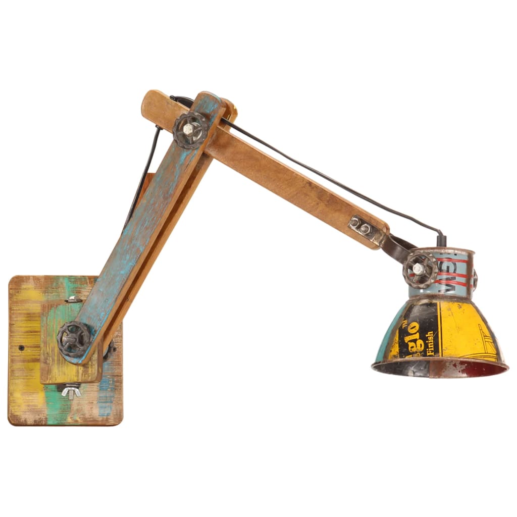 Vidaxl Wall Lamp Industrial Around E27 Multi -colored