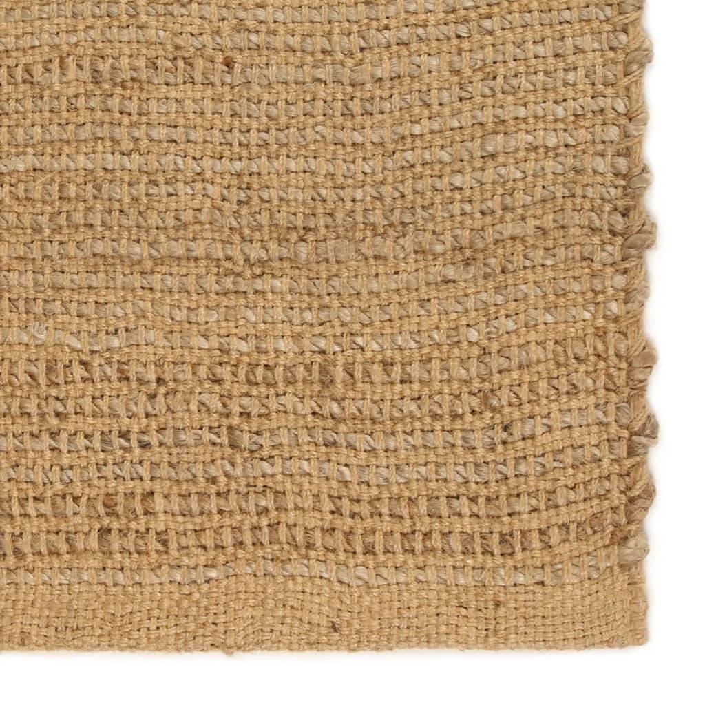 Vidaxl tapis rectangulaire 160x230 cm jute naturel