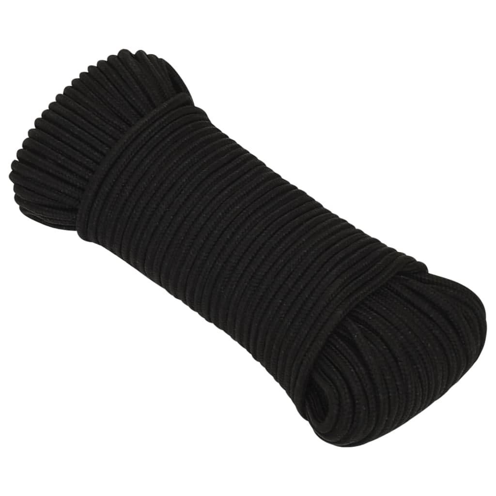 Vidaxx corde de travail 5 mm 250 m polyester noir