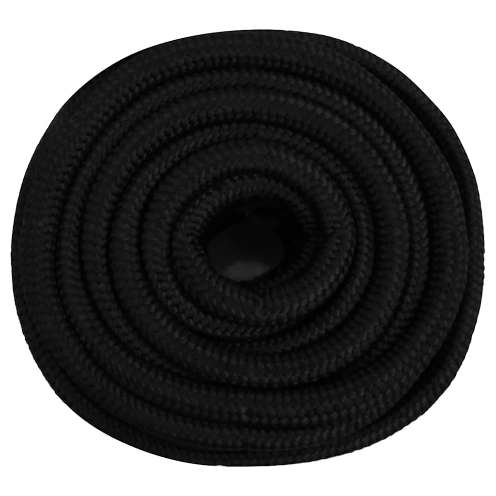 Vidaxx corde de travail 25 mm 50 m polyester noir