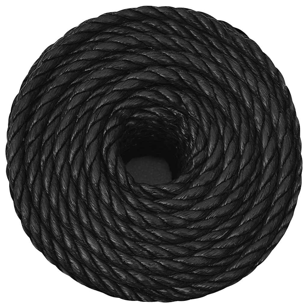 Vidaxx corde de travail 10 mm 500 m polypropylène noir