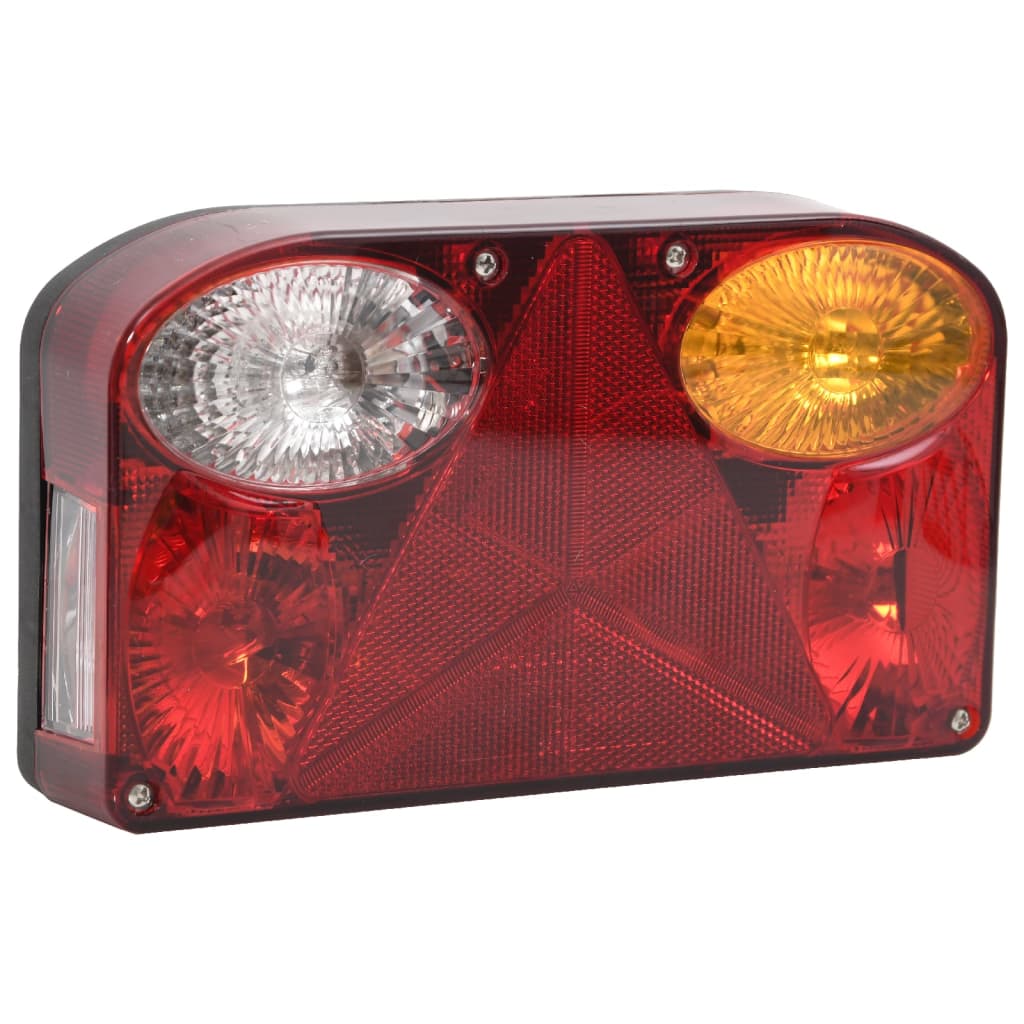 Vidaxx lampes de remorque 2 pcs ampoule classique 12 v 23x6x13 cm rouge
