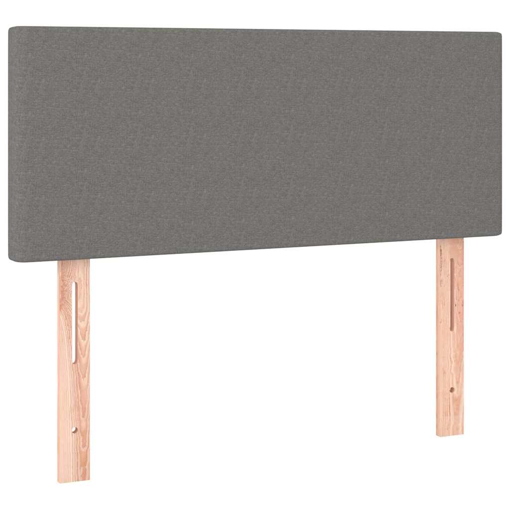 Vidaxl hoofdbord 90x5x78 88 cm stof donkergrijs
