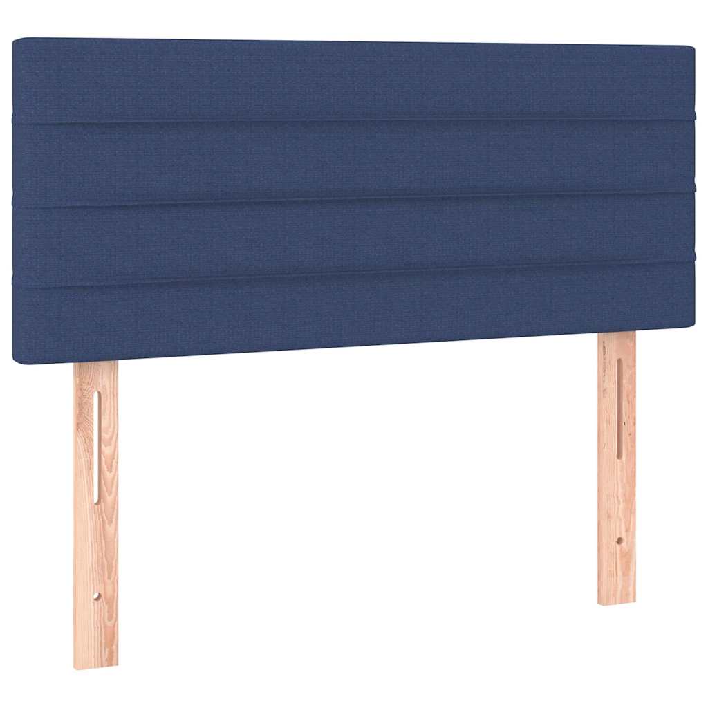 Vidaxl hoofdbord 90x5x78 88 cm stof blauw
