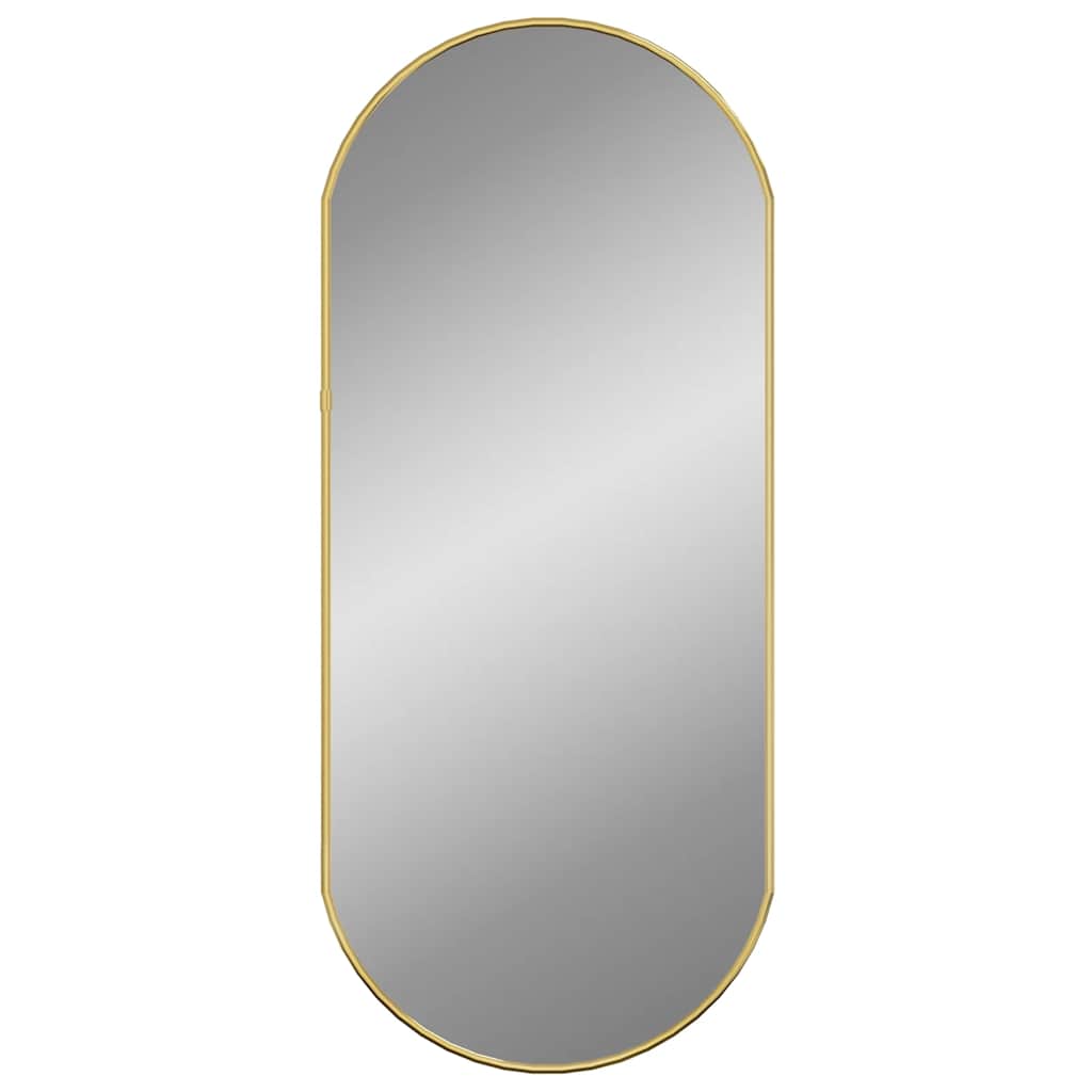 Vidaxx miroir mural 70x30 cm ovale doré