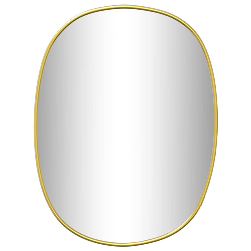 Miroir mural vidaxl 30x25 cm de couleur or