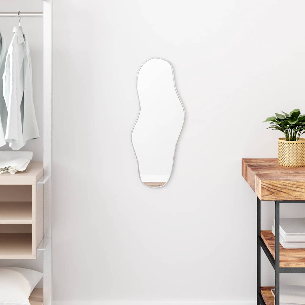 Miroir mural Vidaxx 60x25 cm argenté