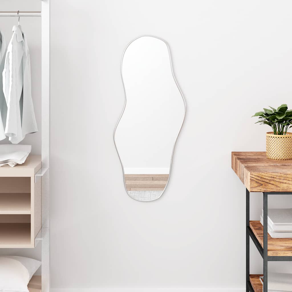 Miroir mural Vidaxx 80x35 cm argenté