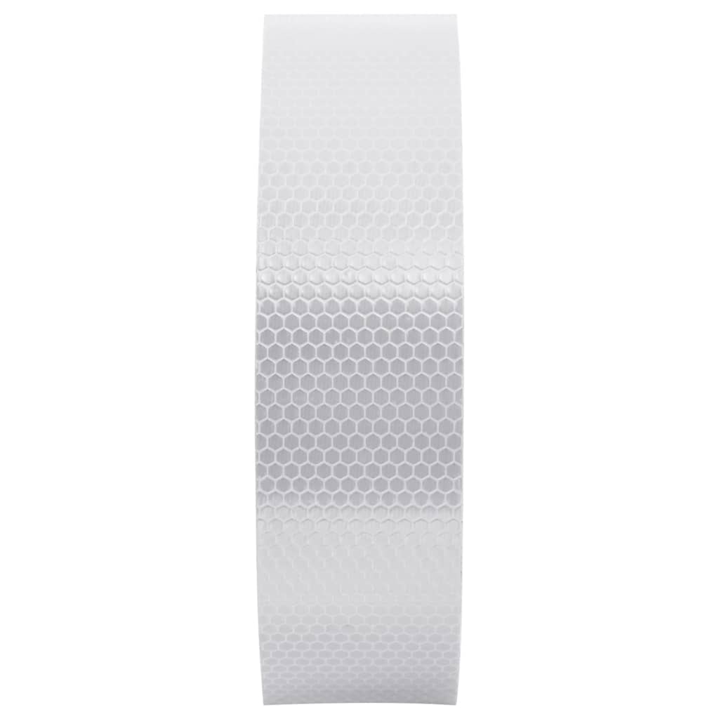 Vidaxx ruban réfléchissant 5 cm x 50 m PVC blanc