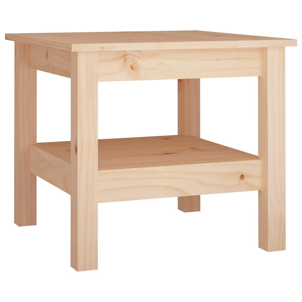 Vidaxl salontafel 45x45x40 cm massief grenenhout