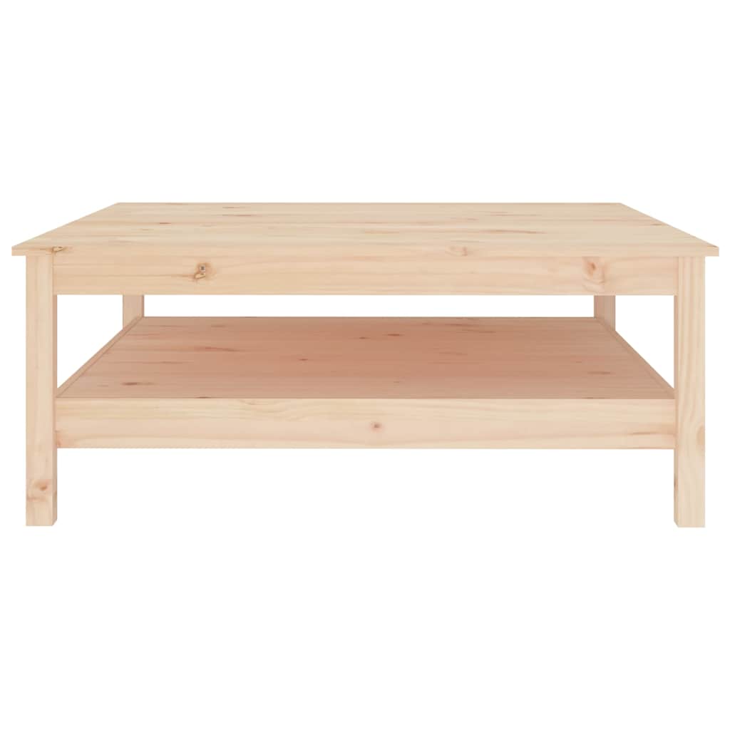 Vidaxl salontafel 100x100x40 cm massief grenenhout