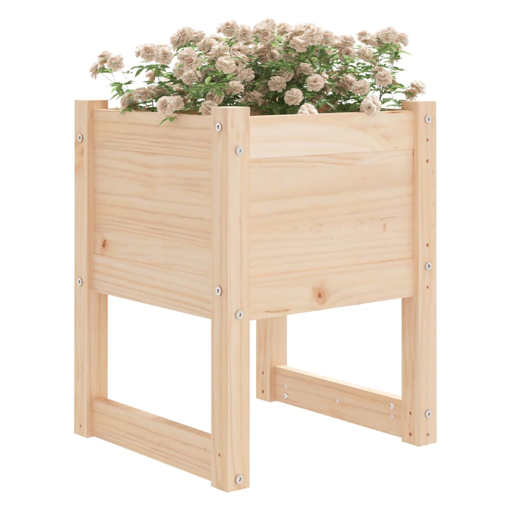 Vidaxl Planters 2 ST 40x40x52,5 cm Pine solide