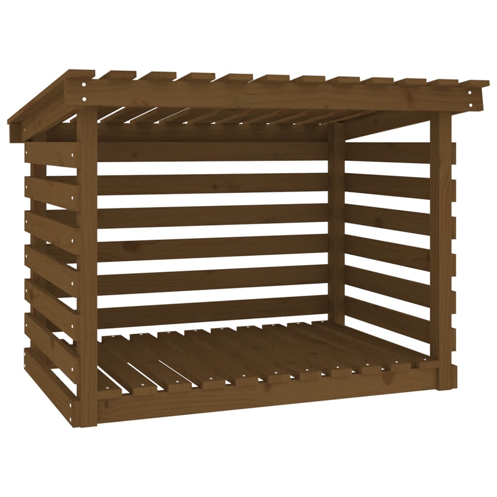 Vidaxl cheminée trek 108x73x79 cm en pin massif marron