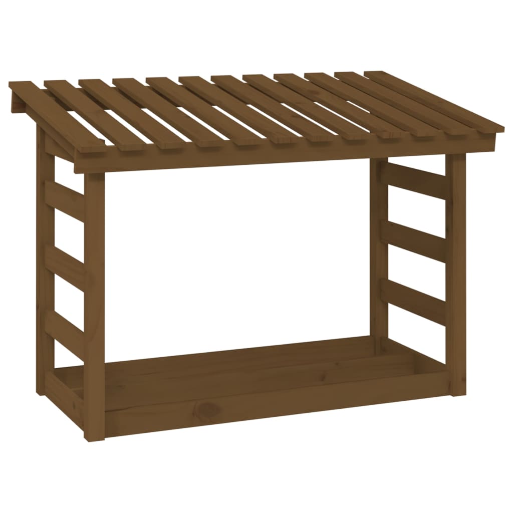Fidaxl Foyer 108x64.5x78 cm Pine solide Honey Brown