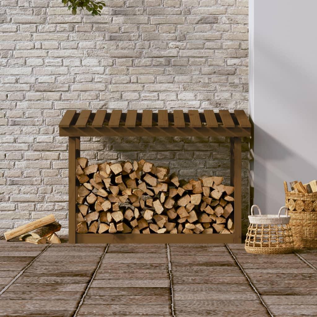 Fidaxl Foyer 108x64.5x78 cm Pine solide Honey Brown