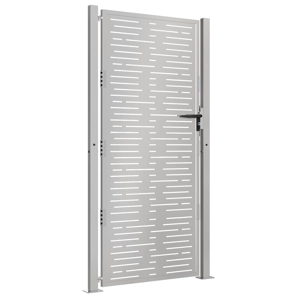 Portail Vidaxxl 100x200 cm carré acier corten