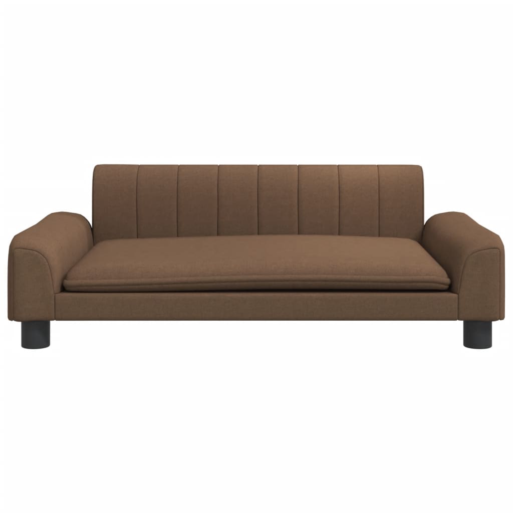 VidaXL Lit pour chien 90x53x30 cm tissu marron