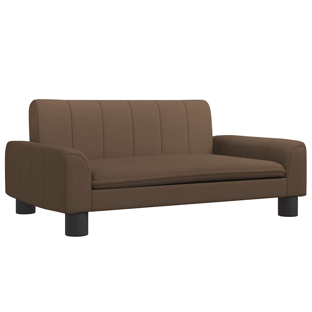 VidaXL Lit pour chien 70x45x30 cm tissu marron