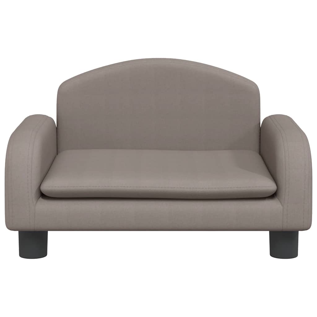 Vidaxxl lit pour chien 50x40x30 cm tissu taupe