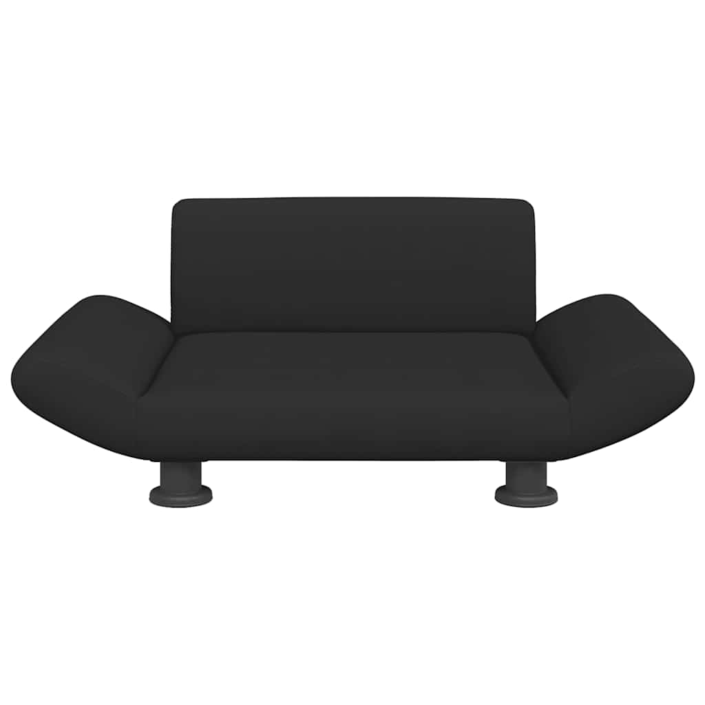 Vidaxxl lit pour chien 70x45x28 cm tissu noir