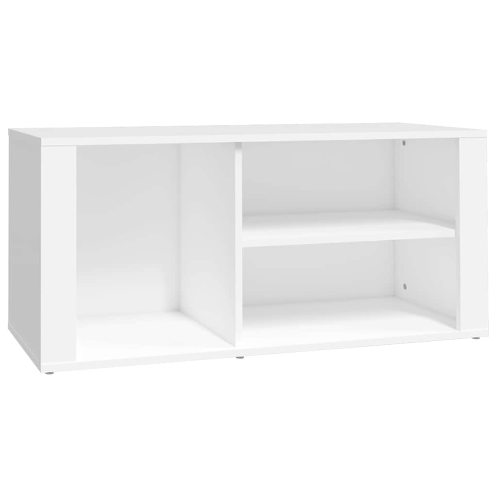 Armoire à chaussures vidaxl 100x35x45 cm en bois de bois propriété