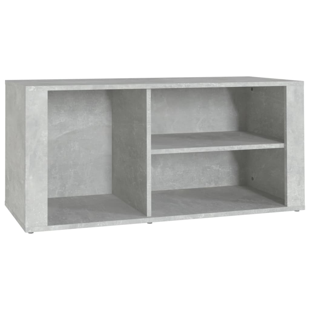 Vidaxx meuble à chaussures 100x35x45 cm bois d'ingénierie gris béton