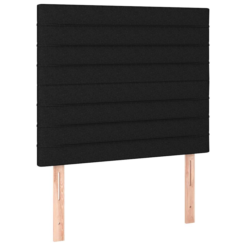 Vidaxl hoofdbord zwart 80x5x118 128 cm stof