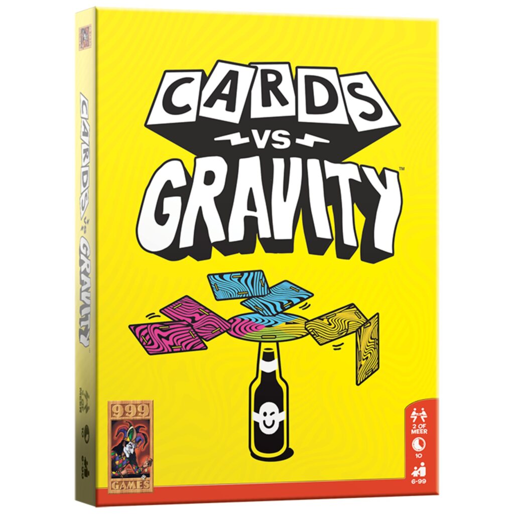 999games cartes contre gravité - jeu de cartes | 2 pièces