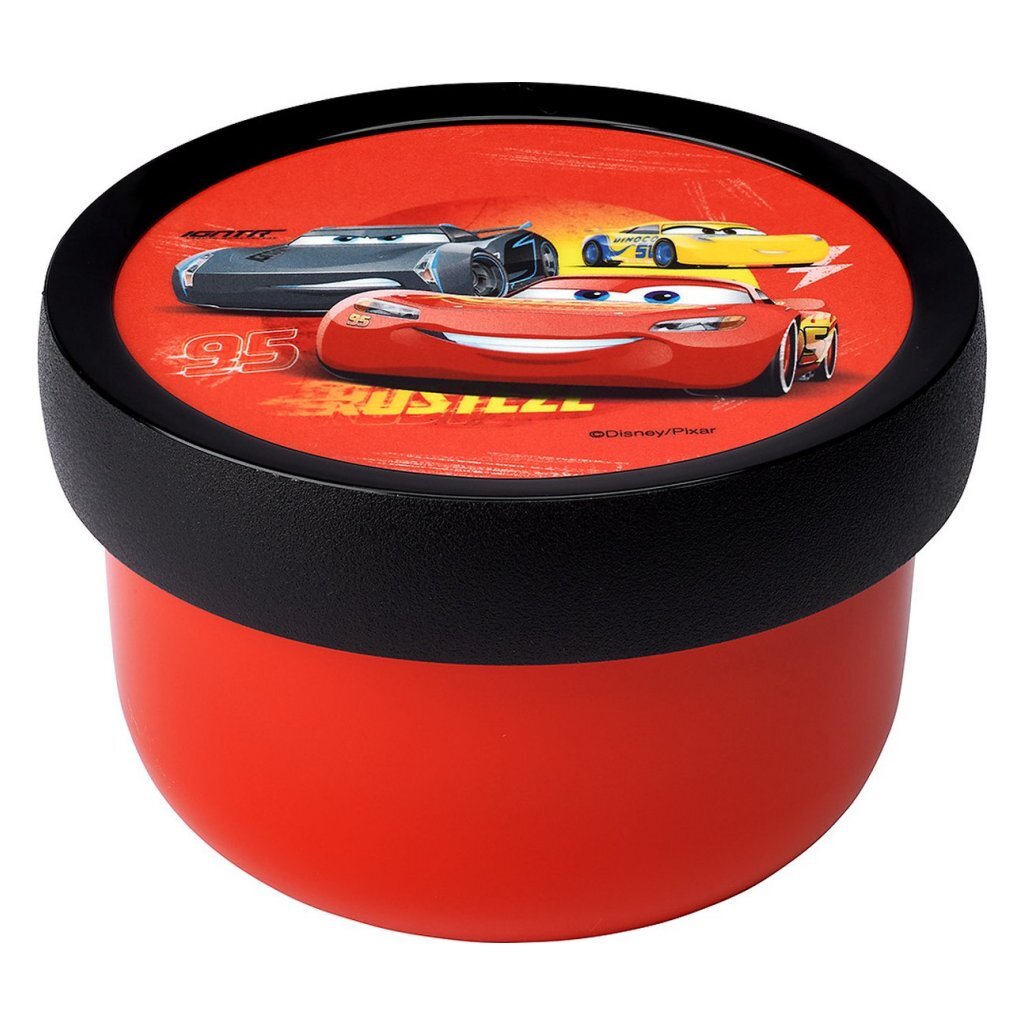 Mepal campus boîte à fruits voitures disney 300 ml rouge noir