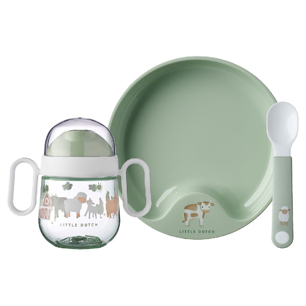Mepal petite vaisselle bébé ferme hollandaise 3 pièces