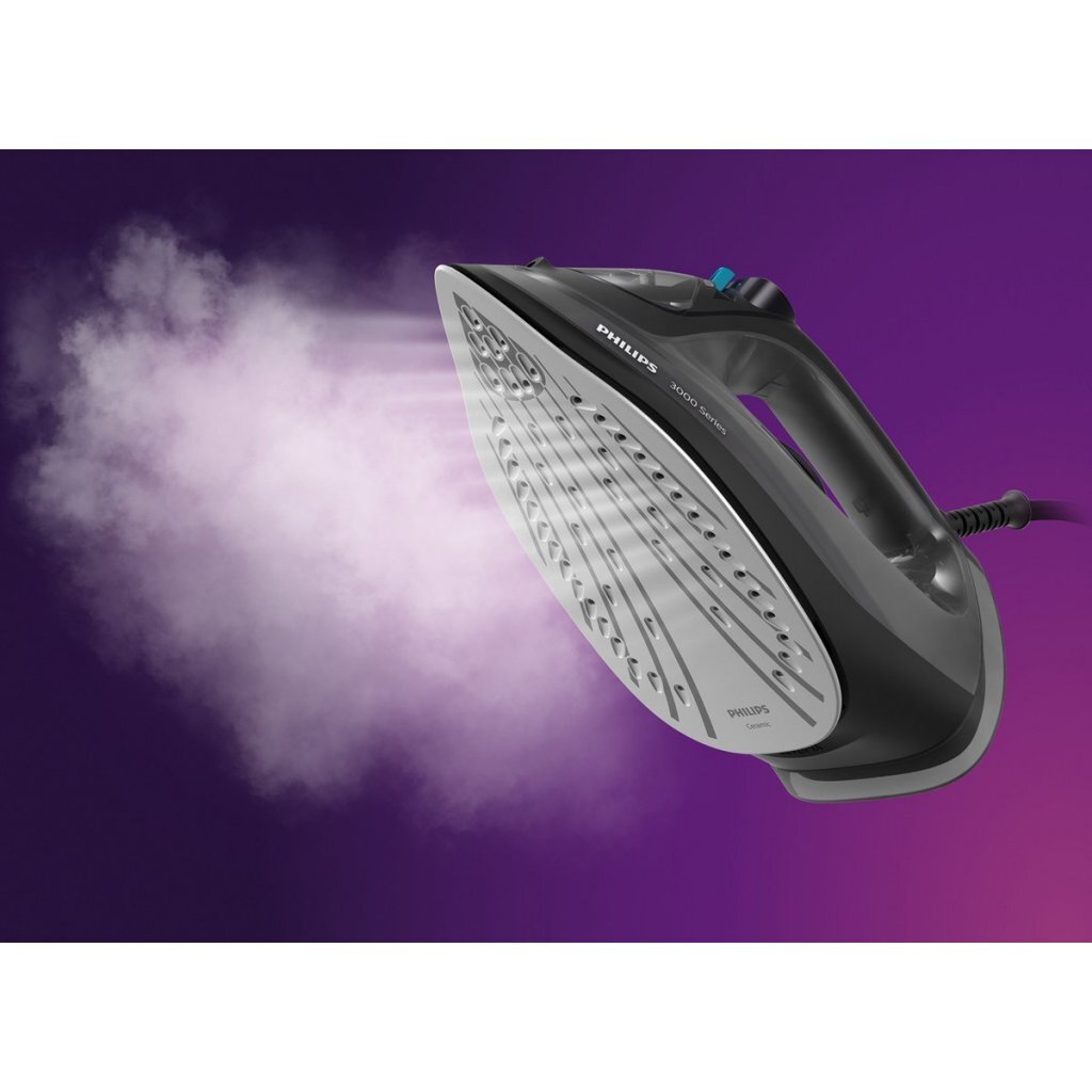 Philips dst3041 80 fer à vapeur série 3000 noir