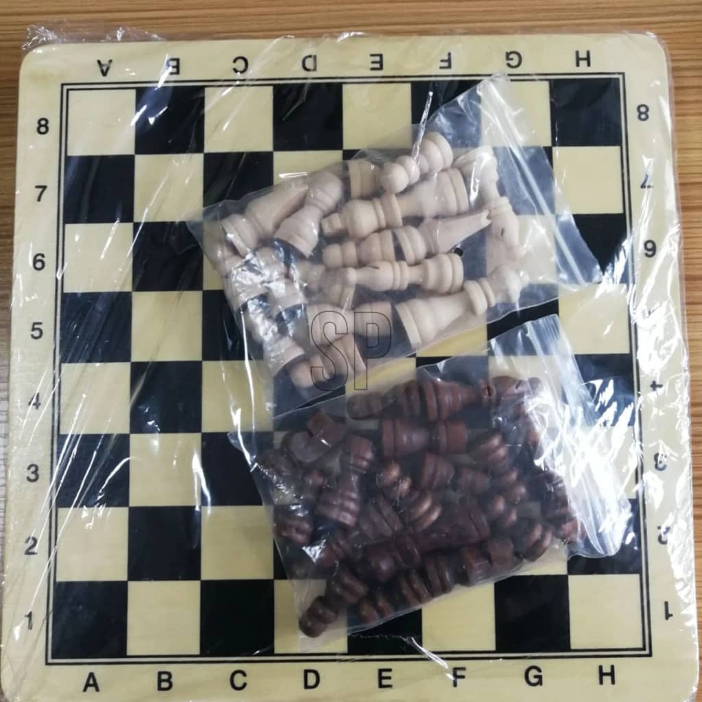 Toys Toys Tend Toys Chess Game Wood