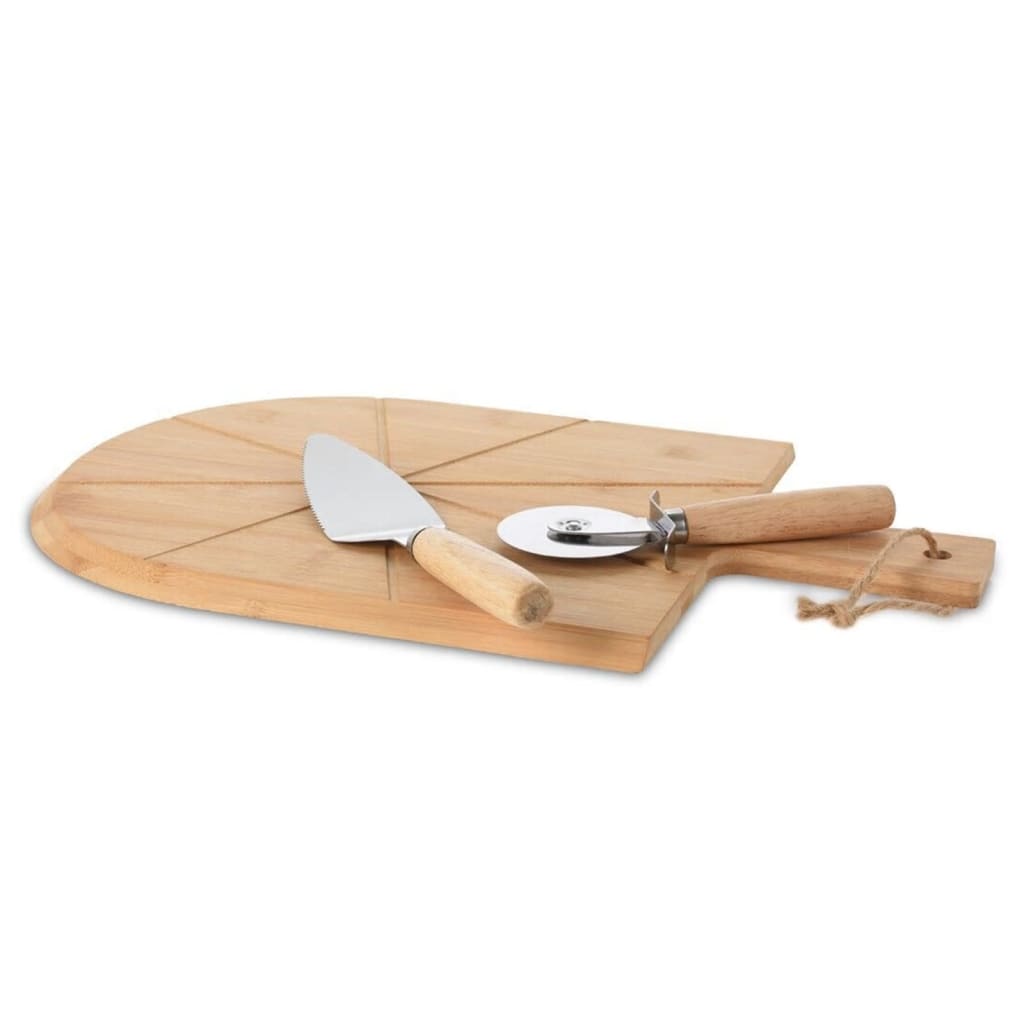 Excellent entretien Haurshware en 3 parties Pizzasnijs Set 43x30 cm BAMBOO