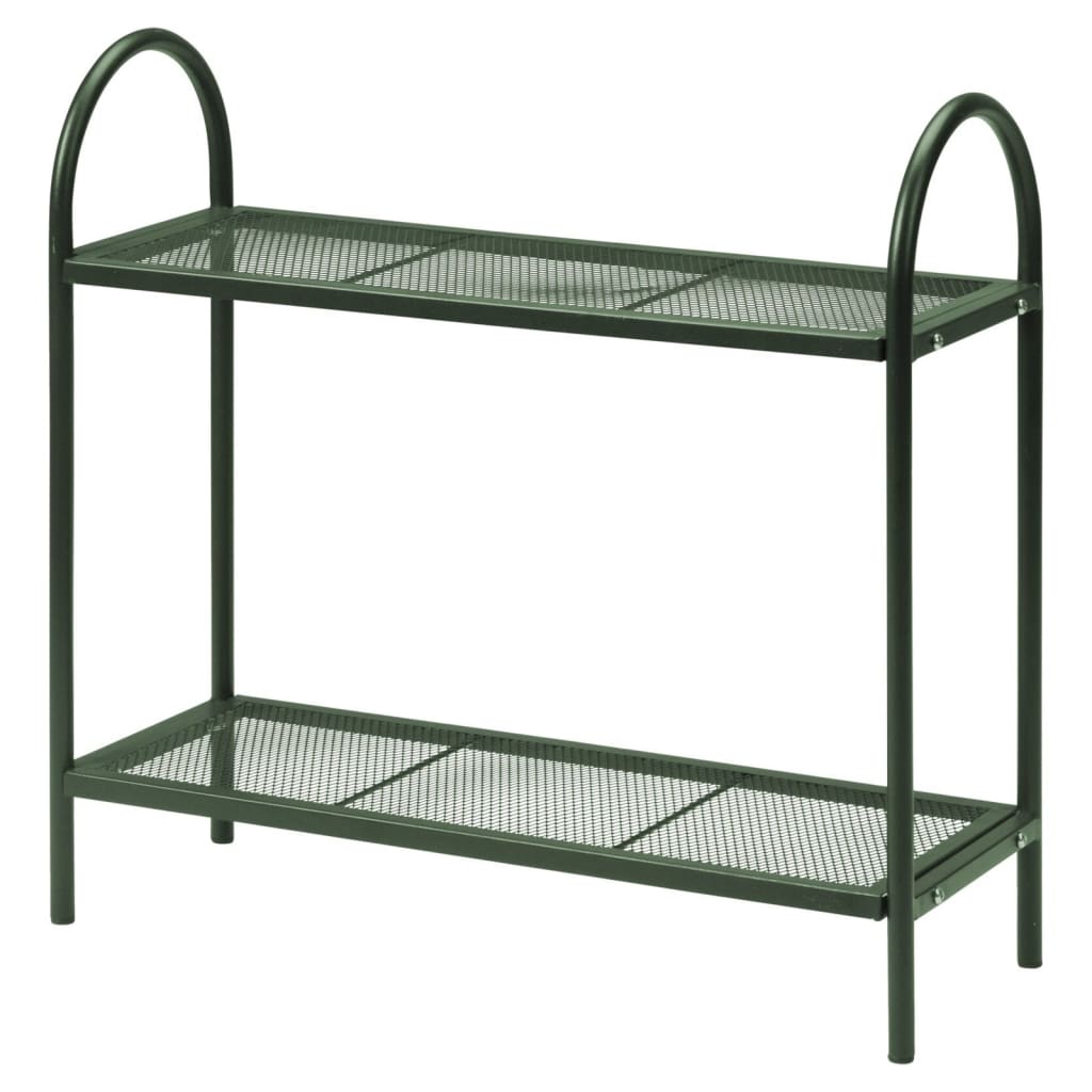 Stand de plante de progarden avec maillage 60x22x58 cm vert foncé mat