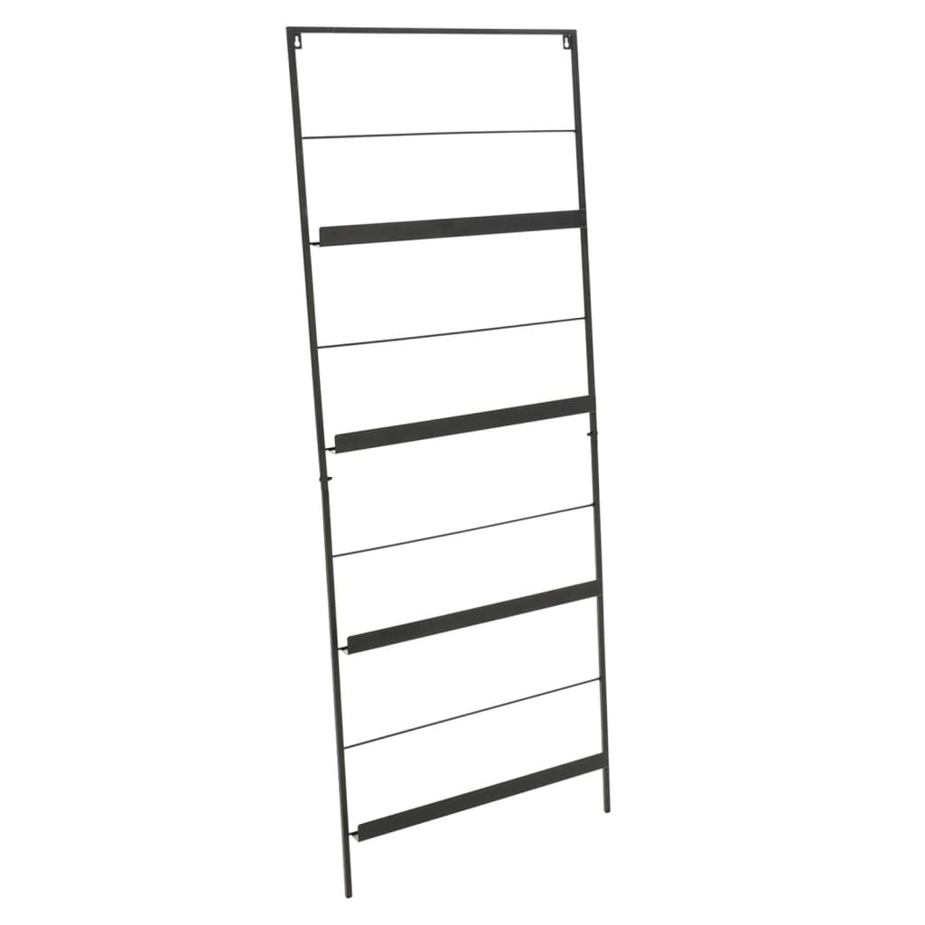 H S Collection H S Collection Porte-revues 150x56,5 cm métal noir