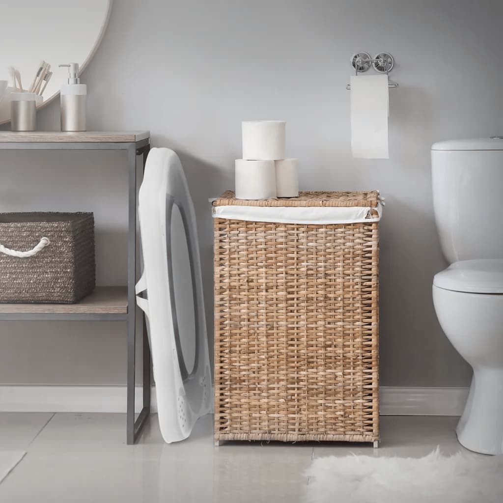 Solutions de salle de bain babybadje pliant blanc et gris
