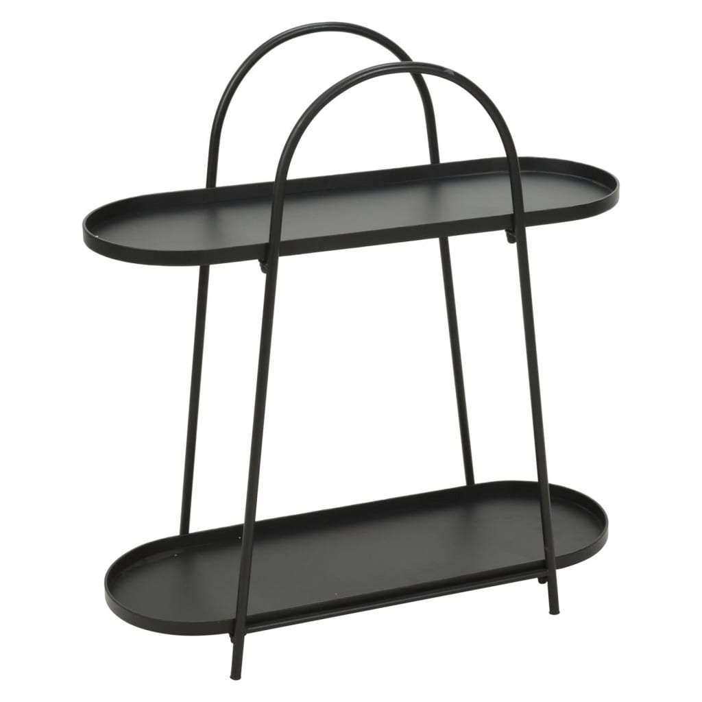 Progarden Plant Rack 70x25x76 cm noir mat
