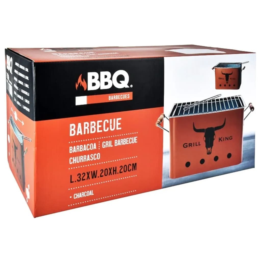 Progarden Barbecuegrill Rectangular Matte Orange