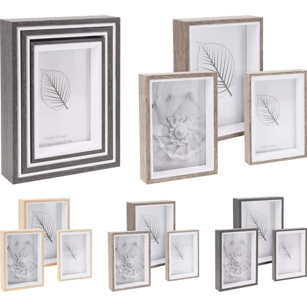 Divers cadre photo lot de 3 couleurs assorties