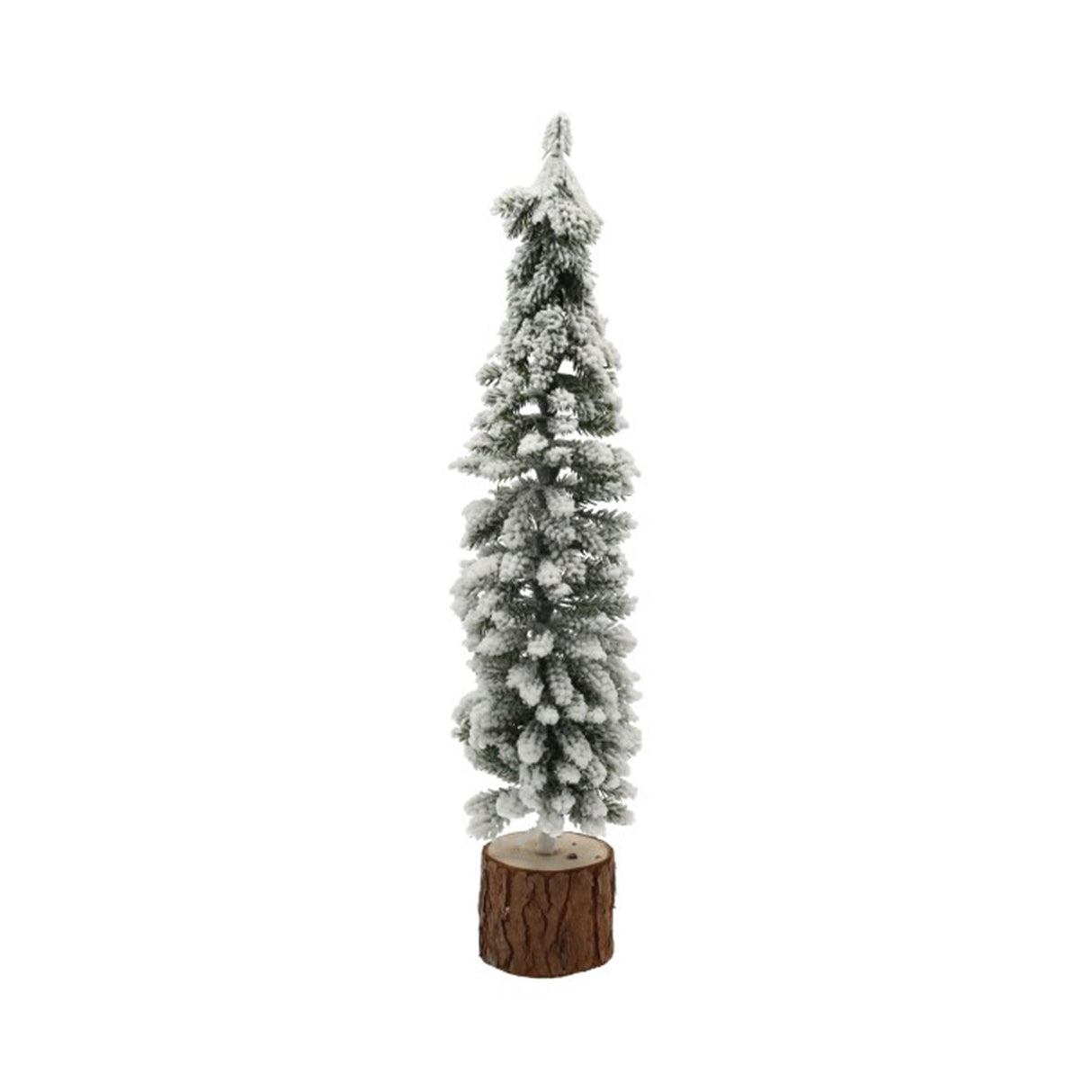 HBx sapin de Noël naturel vivant pina neige h40cm