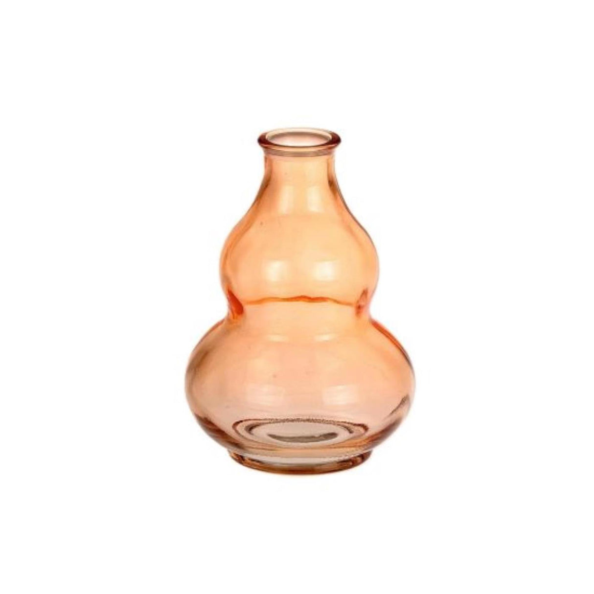 Vase Hbx natural living bobble orange ø9xh12,5cm